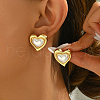 Fashionable French Style Stainless Steel Stud Earrings YF2123-1-1