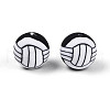 Handmade Polymer Clay Beads CLAY-N014-02A-07-4