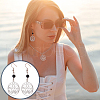 Unicraftale 16Pcs 4 Styles 201 Stainless Steel Pendants STAS-UN0061-14-6