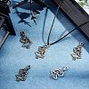 SUPERFINDINGS 180Pcs 3 Style Punk Alloy Pendants FIND-FH0001-23-2
