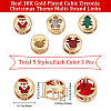Beebeecraft 15Pcs 5 Colors Real 18K Gold Plated Brass Micro Pave Cubic Zirconia Multi-Strand Links ZIRC-BBC0002-90-2