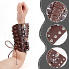 Imitation Leather Magician Potion Bottle Arm Guard AJEW-WH0080-11A-3