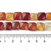 Natural Red Agate Beads Strands G-K359-B11-01-5