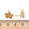 304 Stainless Steel Stud Earring Finding STAS-V015-31D-G-3