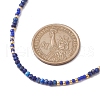 Bohemian Style Natural Lapis Lazuli Beaded Necklaces NJEW-JN04658-04-4