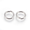 Tarnish Resistant 304 Stainless Steel Open Jump Rings A-STAS-P212-25P-17-2