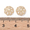 Rack Plating Brass Bead Caps KK-F090-21LG-02-3