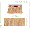 Fingerinspire Polyester Tassel Ribbon OCOR-FG0002-46A-2