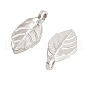 Non-Tarnish 304 Stainless Steel Charms STAS-L082-009P-2