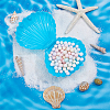 Shell Shape Plastic Candy Storage Box AJEW-WH0472-90A-6