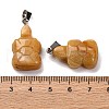 Natural Topaz Jade Pendants G-B127-06P-03-4