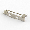 304 Stainless Steel Pin Brooch Back Bar Findings STAS-Q184-02-2