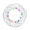 Metal Mandala Flower Basket Toy PW-WG99921-02-1