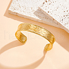 304 Stainless Steel Wide Cuff Bangles BJEW-WH0025-04-2