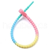 Heart Silicone Cable Ties X-SIL-T057-01I-3
