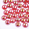 ABS Plastic Imitation Pearl Cabochons OACR-S025-10mm-02-1