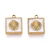 304 Stainless Steel Charms STAS-N111-02G-1
