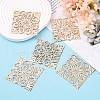 Iron Filigree Large Pendants IFIN-J019-G-4