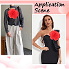 3D Flower Polyester Multilayer Ornament Accessories FIND-WH20008-43A-4