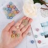 Resin Rhinestone European Beads RPDL-NB0001-11-3