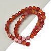 Natural Red Agate Beads Strands G-M454-B08-1