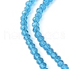 Transparent Glass Beads Strands GLAA-R135-2mm-19-3