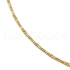 Ion Plating(IP) 304 Stainless Steel Round Snake Chain Necklace for Men Women NJEW-M200-11G-2