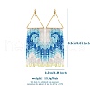Summer Ocean Vacation Style Handmade Glass Seed Beaded Bohemian Dangle Stud Earrings PW-WGFE95A-06-2