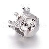 Retro 316 Surgical Stainless Steel European Style Beads OPDL-L013-11AS-2