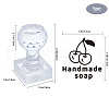 Clear Acrylic Soap Stamps with Big Handles DIY-WH0438-040-2