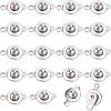  304 Stainless Steel Snap Clasps STAS-NB0001-47P-1