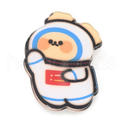 Cartoon Style Acrylic Brooches JEWB-P018-02I-1