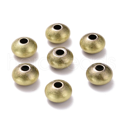 Tibetan Style Brass Beads KK-P214-08BAB-1