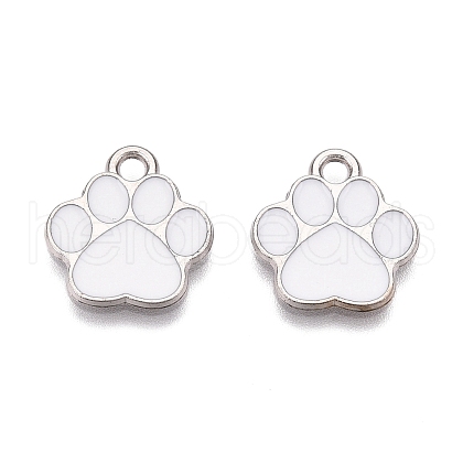 Alloy Enamel Pendants ENAM-T020-41A-RS-1