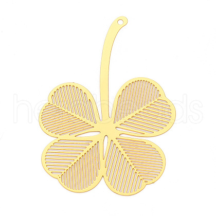 Brass Filigree Big Pendants KKC-T003-28G-1