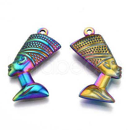 201 Stainless Steel Pendants STAS-N098-146M-1