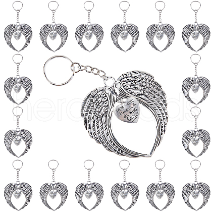 SOFPLATE 10Pcs Alloy Keychain KEYC-SP0001-02-1