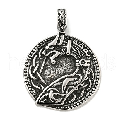 Viking 316 Surgical Stainless Steel Pendants STAS-E212-81AS-1