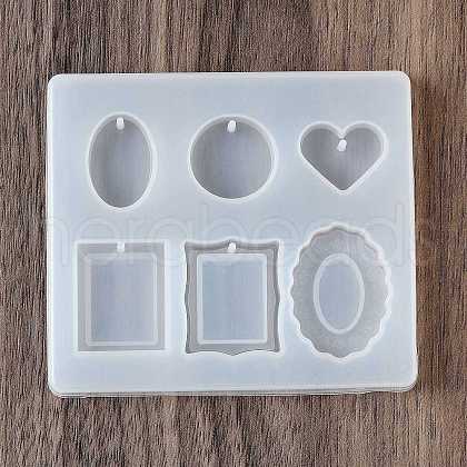 Rectangle & Heart & Oval DIY Silicone Molds SIMO-H019-04E-1