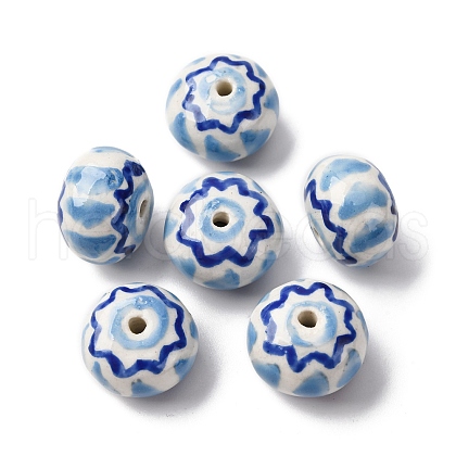 Handmade Porcelain Beads PORC-Q004-01F-1