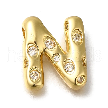 Brass with Cubic Zirconia Pendant KK-Q818-03N-G-1