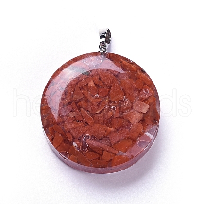 Resin Pendants KK-D531-01A-1