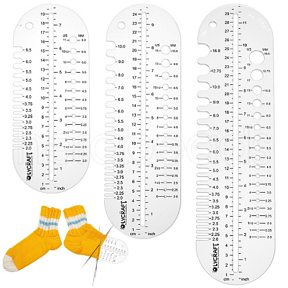 Transparent Acrylic Templates DIY-WH0488-63C-1