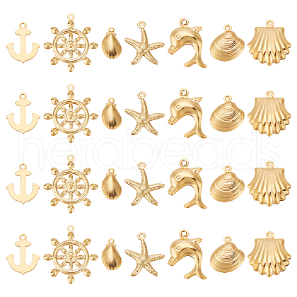 Unicraftale 304 Stainless Steel Pendants STAS-UN0019-70G-1