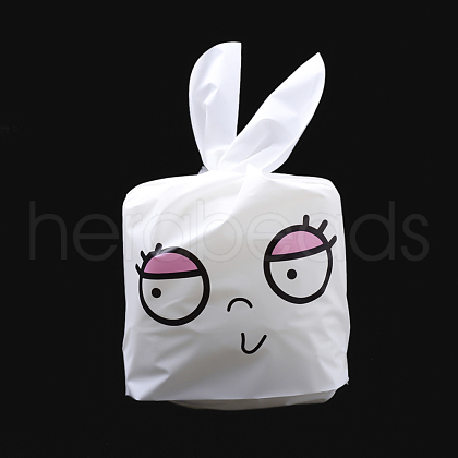 Kawaii Bunny Plastic Candy Bags ABAG-Q051B-12-1
