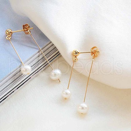Mother's Day Jewellery Pearl Clip-on Earrings Tassel Earrings Vintage Ear Cuff Luxury Retro Jewelry YG6221-3-1