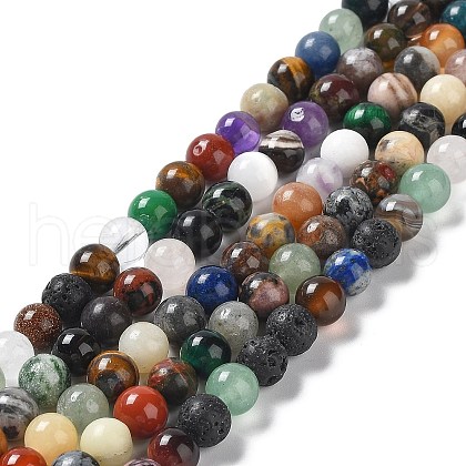 15 inch Round Gemstone Strands X-GSR4mmC170-1
