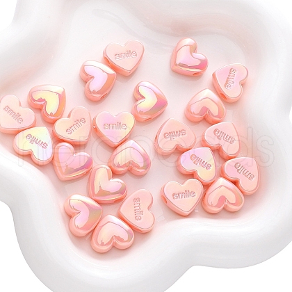 5Pcs Acrylic Imitation Pearl Beads PW-WG55C55-03-1