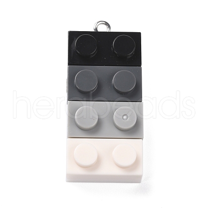 Resin Pendants RESI-E017-D03-1