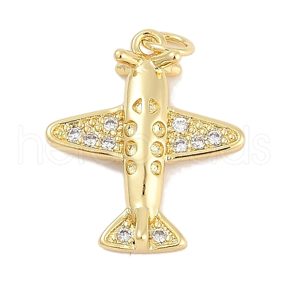 Rack Plating Brass Pendants KK-Q028-57G-1